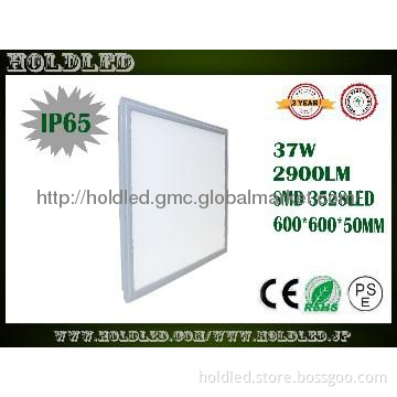 warter proof IP65 LED panel light 37W 600*600*50mm